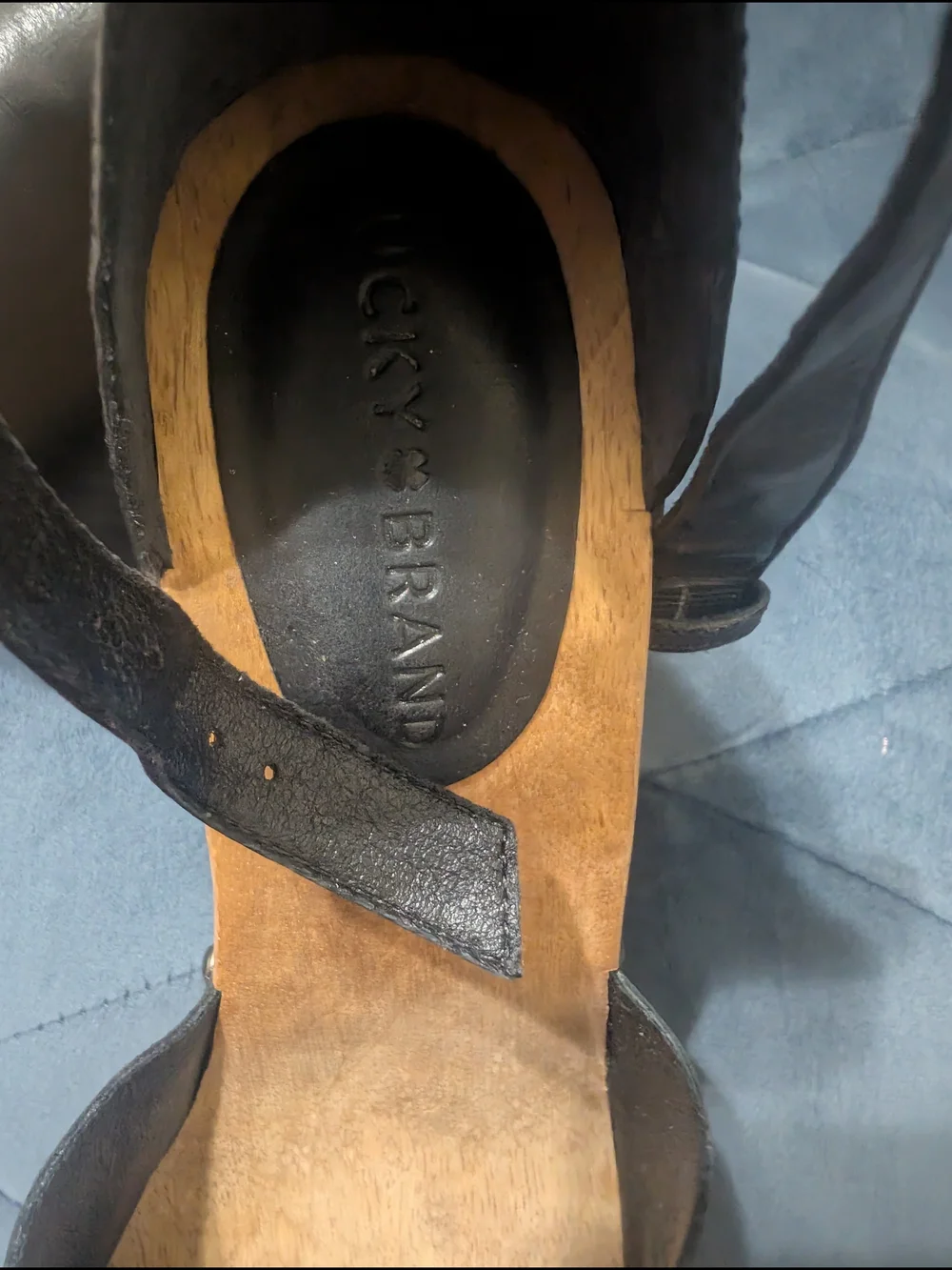Lucky Brand chunky wood